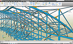Advance Steel - Structural Modeling Advance Steel will subsequently generate all the construction and workshop drawings based on the 3D model