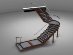Advance Steel Stairs
