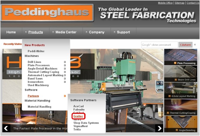 GRAITEC is partner with PEDDINGHAUS