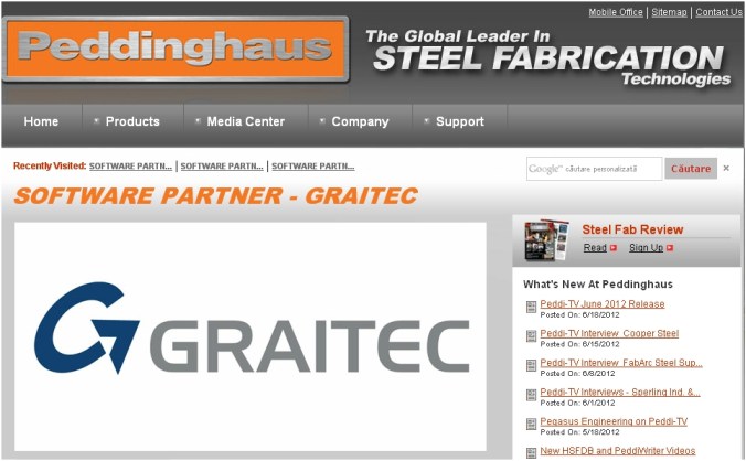 GRAITEC is partner with PEDDINGHAUS