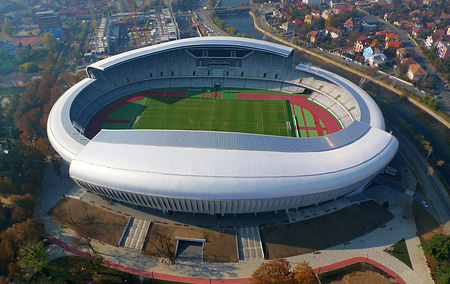 Cluj Arena Stadium, designed with ADVANCE Steel, nominated for the WAN Awards 2012 Cluj Arena Stadium, designed with ADVANCE Steel, nominated for the WAN Awards 2012