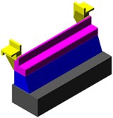 Reinforcement and formwork for complex shapes in Advance Concrete