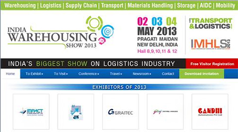 - GRAITEC will exhibit at India Warehousing Show 2013 in New Delhi