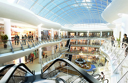 Bridge and Skylight in BULGARIA Mall