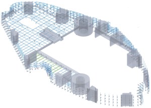 Autodesk Advance Steel Project: Skyline Plaza FFM