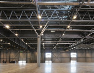 Advance Steel Project: Exhibition hall "P" in Brno Exhibition Center