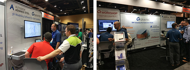GRAITEC delivered new tools and solutions for BIM and steel fabrication during NASCC 2016