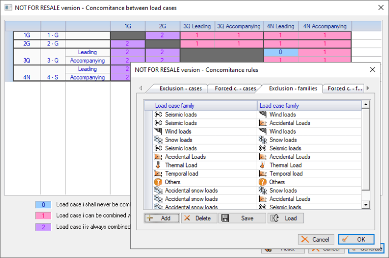 Managing user load combinations on Advance Design | Civil Engineering ...